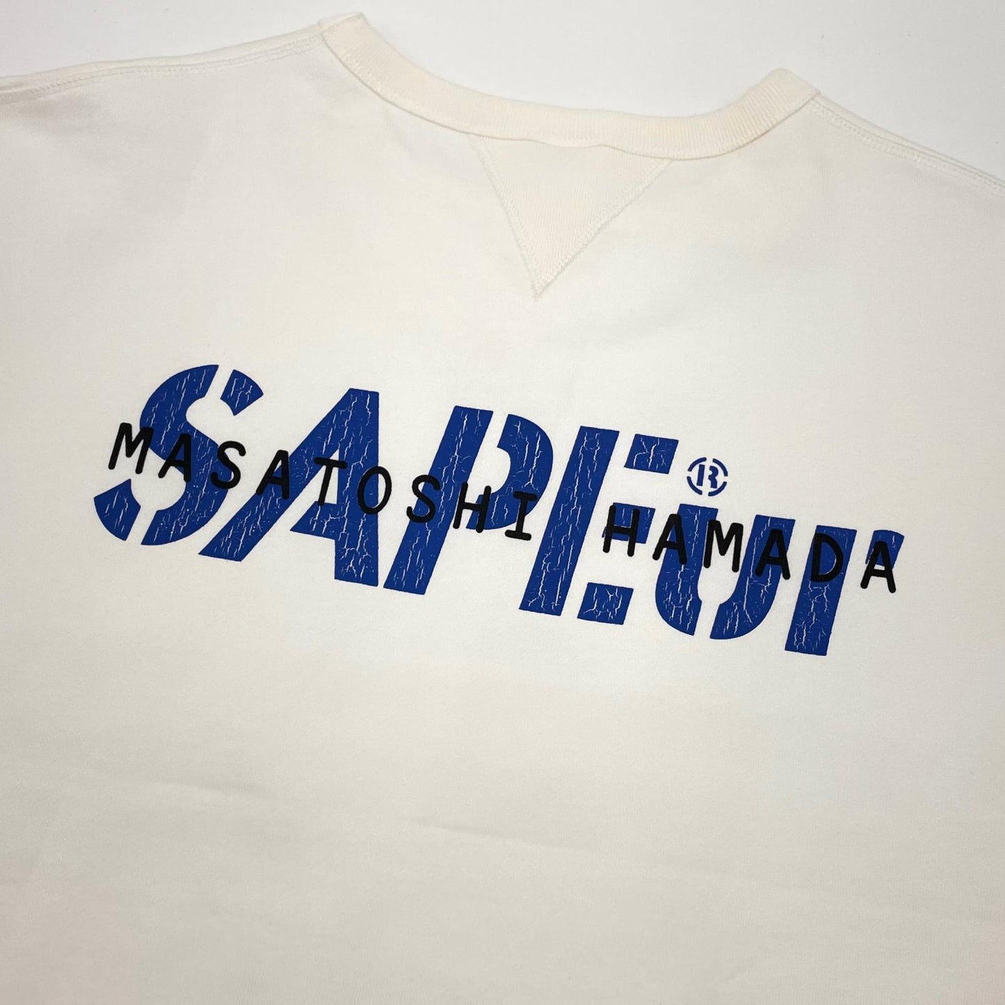 【中古】SAPEur | サプール　MASATOSHI HAMADA 半袖スウェット ホワイト サイズ：XL【尾張小牧店】