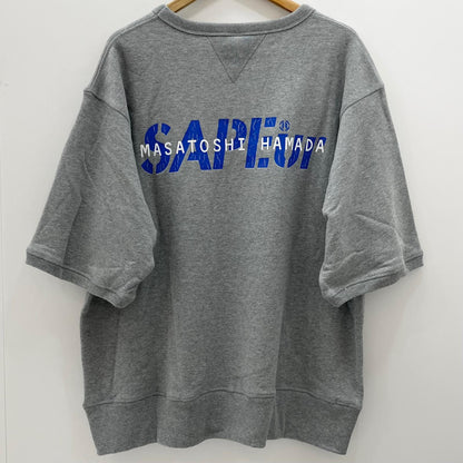 【中古】SAPEur | サプール　MASATOSHI HAMADA 半袖スウェット グレー サイズ：XL【尾張小牧店】