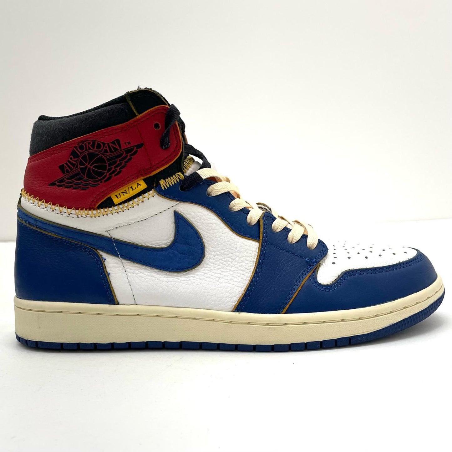 NIKE | ナイキ UNION × Nike Air Jordan 1 Retro High OG NRG スニーカー BV1300-146 ブルー×ホワイト 27.5cm【尾張小牧店】