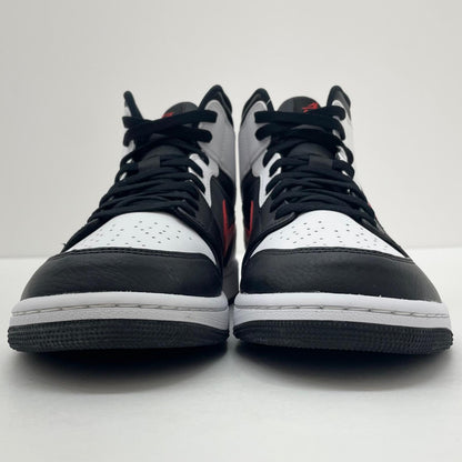 【中古】NIKE | ナイキ Air Jordan 1 Mid "Black/Chile Red/White"　エアジョーダン1 ミッド "ブラック/チリレッド/ホワイト"　スニーカー 靴　554724-075 ホワイト×ブラック×レッド 29cm【尾張小牧店】