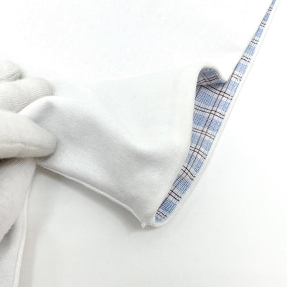 【中古】BOTTEGA VENETA | ボッテガヴェネタ ダブルレイヤー ストライプ 半袖Ｔシャツ 754683 V41U0 ホワイト サイズ：XL【尾張小牧店】