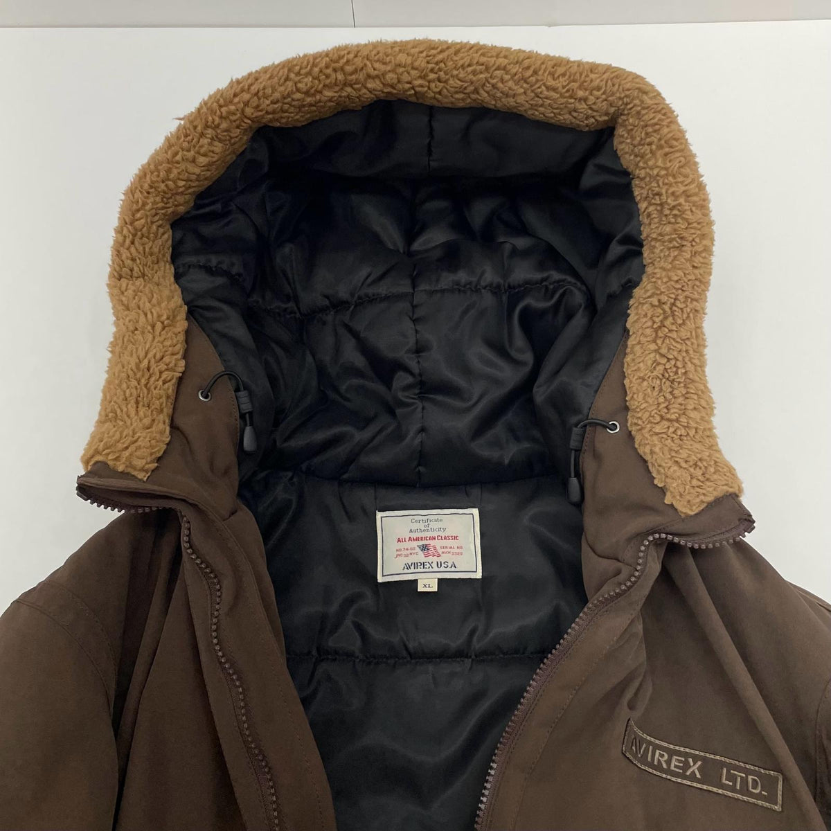 【中古】AVIREX | アヴィレックス B-3 フライトジャケット 783-2252050 ブラウン サイズ：XL【尾張小牧店】