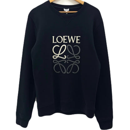 【中古】LOEWE | ロエベ ANAGRAM SWEAT 長袖スウェット H526Y24107 ブラック サイズ：M【尾張小牧店】