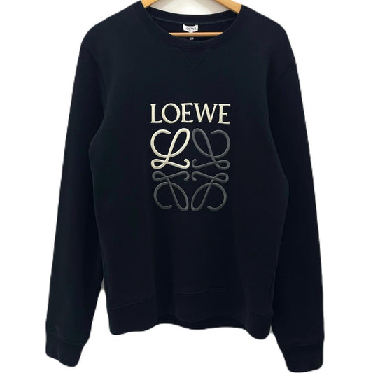 【中古】LOEWE | ロエベ ANAGRAM SWEAT 長袖スウェット H526Y24107 ブラック サイズ：M【尾張小牧店】