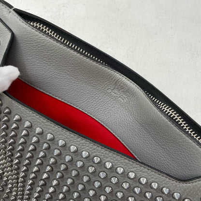 Christian Louboutin | クリスチャンルブタン クラッチバッグ グレー【尾張小牧店】