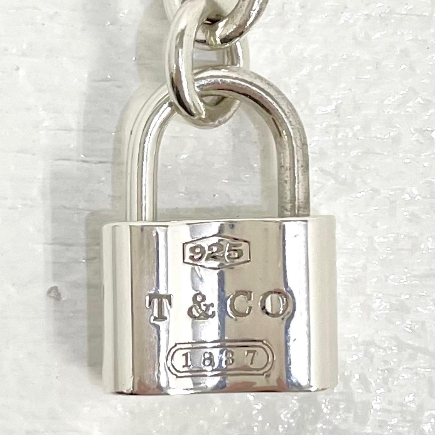 【中古】Tiffany&co | ティファニー 1837 カデナロック パドロック 南京錠 ブレスレット 925SILVER シルバー【尾張小牧店】