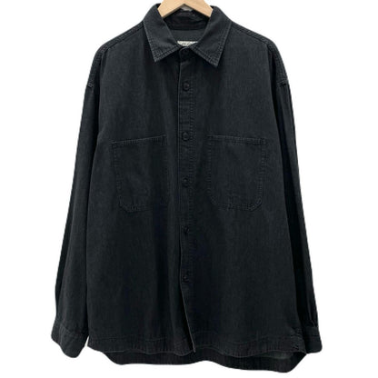 【中古】VAINL ARCHIVE | ヴァイナルアーカイブ　25SS 長袖シャツ VAS25S003 ブラック サイズ：L【尾張小牧店】