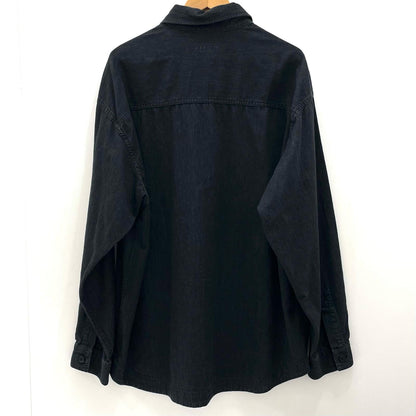 【中古】VAINL ARCHIVE | ヴァイナルアーカイブ　25SS 長袖シャツ VAS25S003 ブラック サイズ：L【尾張小牧店】