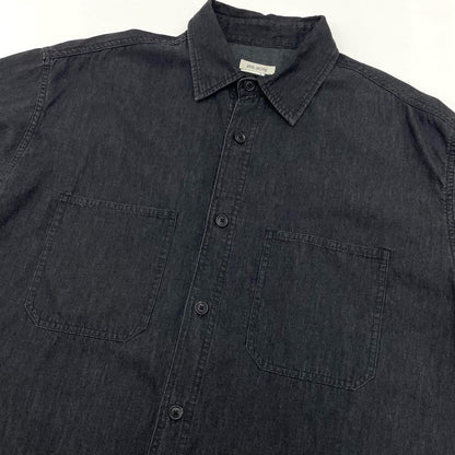 【中古】VAINL ARCHIVE | ヴァイナルアーカイブ　25SS 長袖シャツ VAS25S003 ブラック サイズ：L【尾張小牧店】