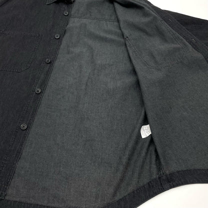 【中古】VAINL ARCHIVE | ヴァイナルアーカイブ　25SS 長袖シャツ VAS25S003 ブラック サイズ：L【尾張小牧店】
