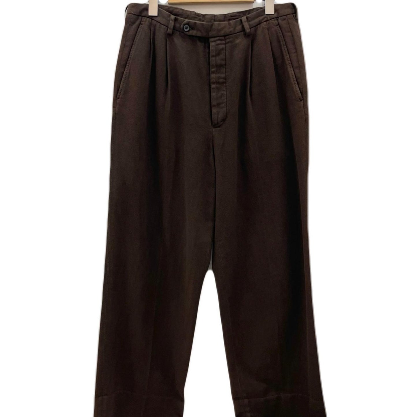 【中古】MAATEE&SONS | マーティーアンドサンズ スラックス パンツ MTLI5303-0201 ブラウン サイズ：2【尾張小牧店】