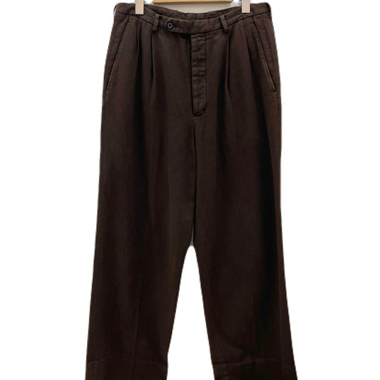 【中古】MAATEE&SONS | マーティーアンドサンズ スラックス パンツ MTLI5303-0201 ブラウン サイズ：2【尾張小牧店】