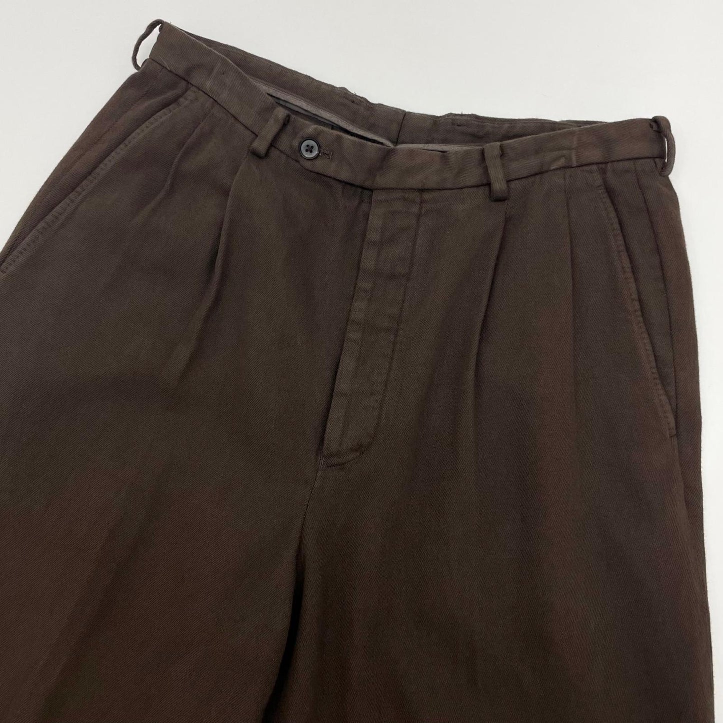 【中古】MAATEE&SONS | マーティーアンドサンズ スラックス パンツ MTLI5303-0201 ブラウン サイズ：2【尾張小牧店】