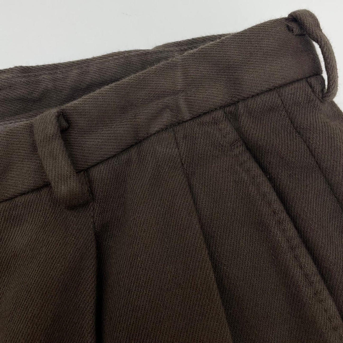 【中古】MAATEE&SONS | マーティーアンドサンズ スラックス パンツ MTLI5303-0201 ブラウン サイズ：2【尾張小牧店】