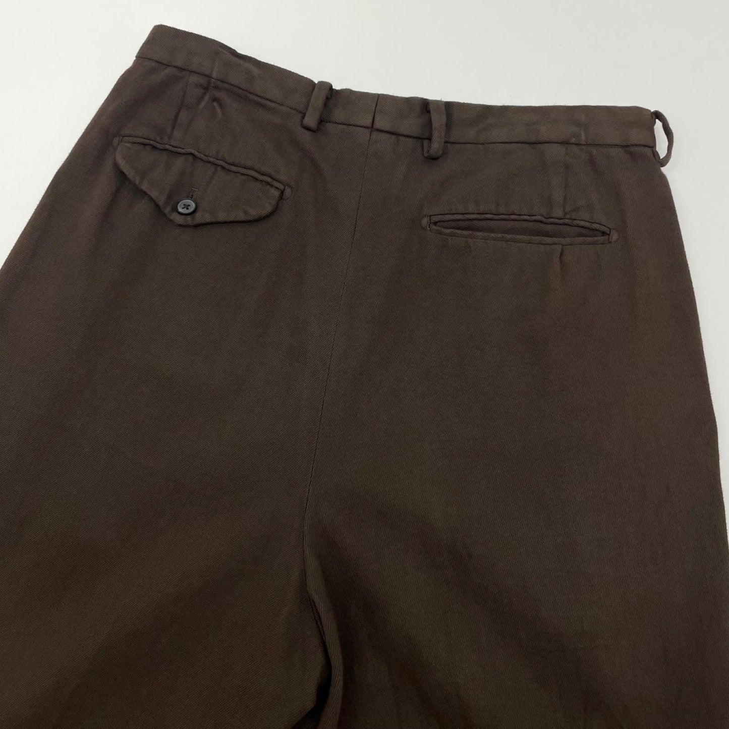 【中古】MAATEE&SONS | マーティーアンドサンズ スラックス パンツ MTLI5303-0201 ブラウン サイズ：2【尾張小牧店】