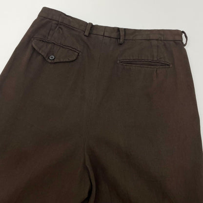 【中古】MAATEE&SONS | マーティーアンドサンズ スラックス パンツ MTLI5303-0201 ブラウン サイズ：2【尾張小牧店】