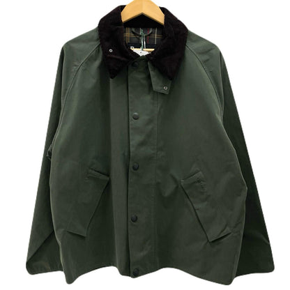 【中古】Barbour | バーブァー TRANSPORT ピーチスキン コットン ショートレングスブルゾン 261MCA0931 カーキ サイズ：40【尾張小牧店】