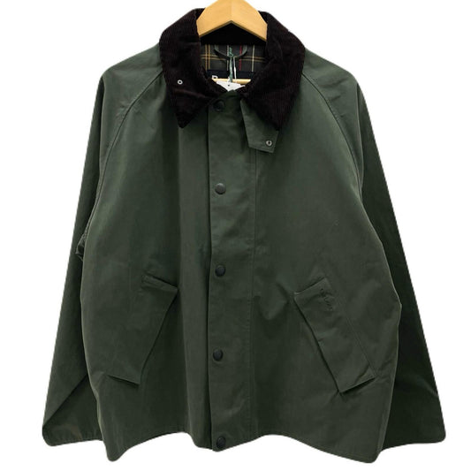 【中古】Barbour | バーブァー TRANSPORT ピーチスキン コットン ショートレングスブルゾン 261MCA0931 カーキ サイズ：40【尾張小牧店】
