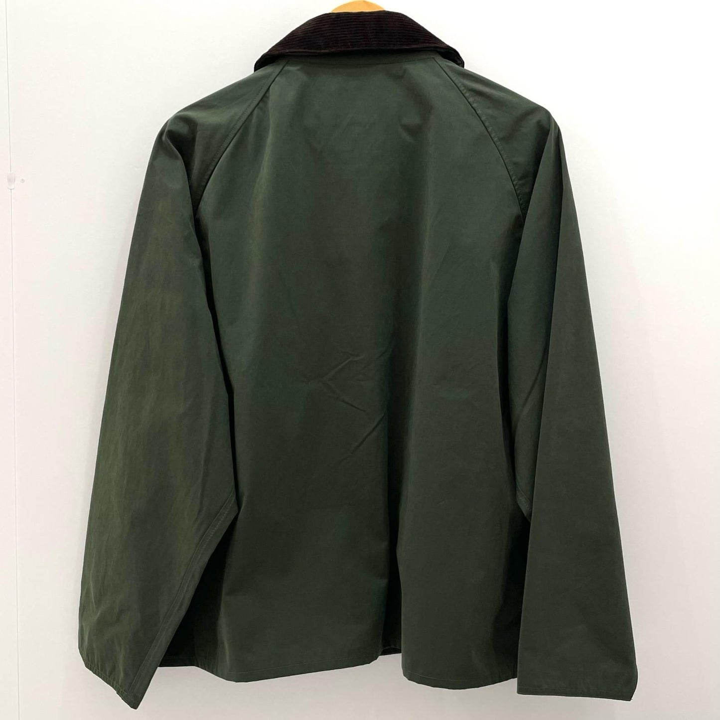 【中古】Barbour | バーブァー TRANSPORT ピーチスキン コットン ショートレングスブルゾン 261MCA0931 カーキ サイズ：40【尾張小牧店】