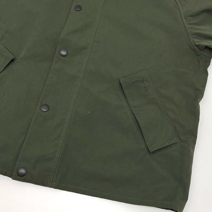 【中古】Barbour | バーブァー TRANSPORT ピーチスキン コットン ショートレングスブルゾン 261MCA0931 カーキ サイズ：40【尾張小牧店】