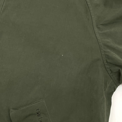 【中古】Barbour | バーブァー TRANSPORT ピーチスキン コットン ショートレングスブルゾン 261MCA0931 カーキ サイズ：40【尾張小牧店】
