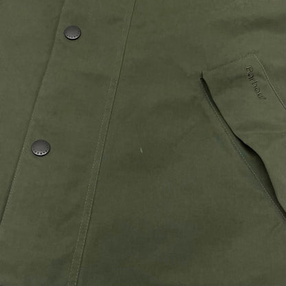 【中古】Barbour | バーブァー TRANSPORT ピーチスキン コットン ショートレングスブルゾン 261MCA0931 カーキ サイズ：40【尾張小牧店】