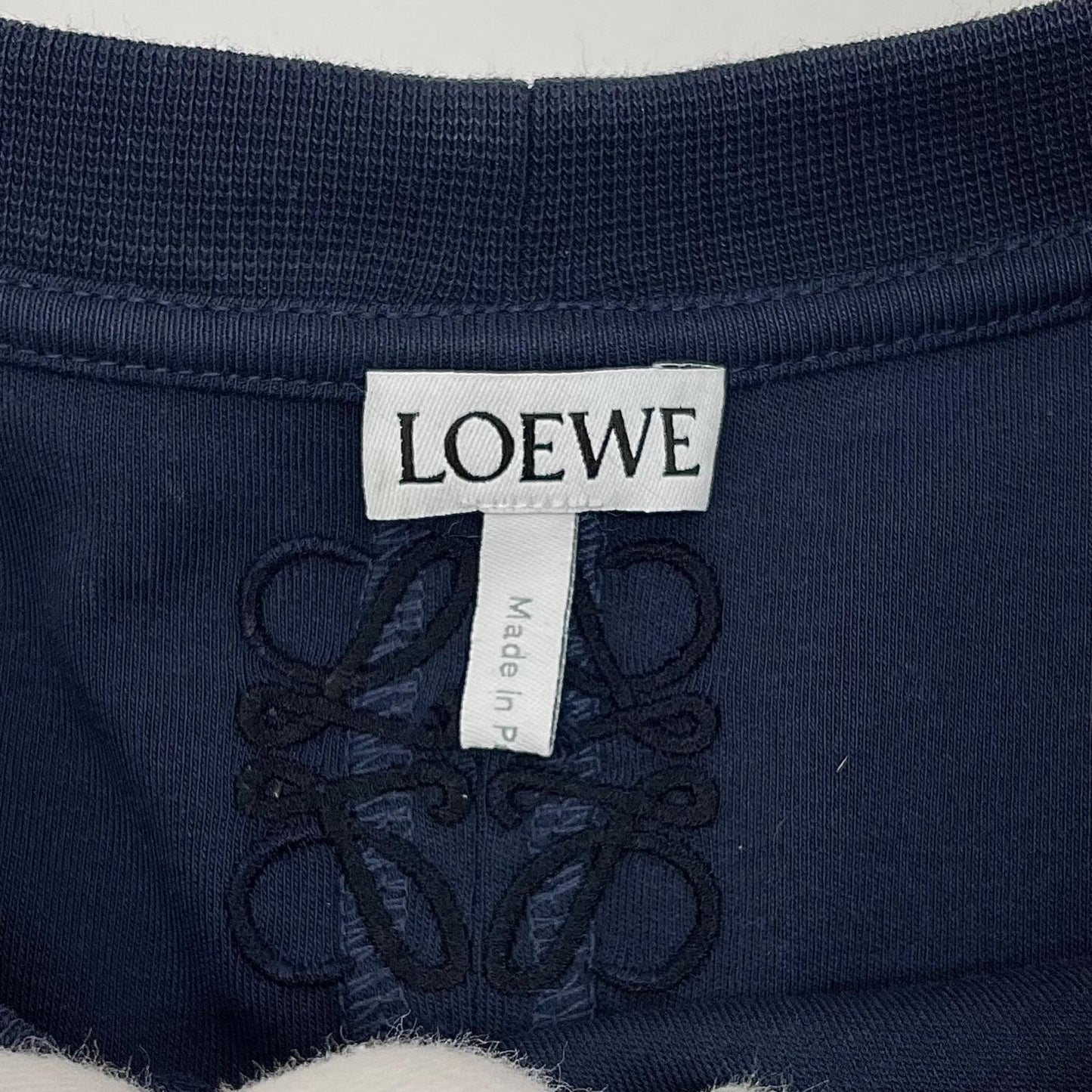 【中古】LOEWE | ロエベ 半袖Ｔシャツ S6109900PC ネイビー サイズ：M【尾張小牧店】