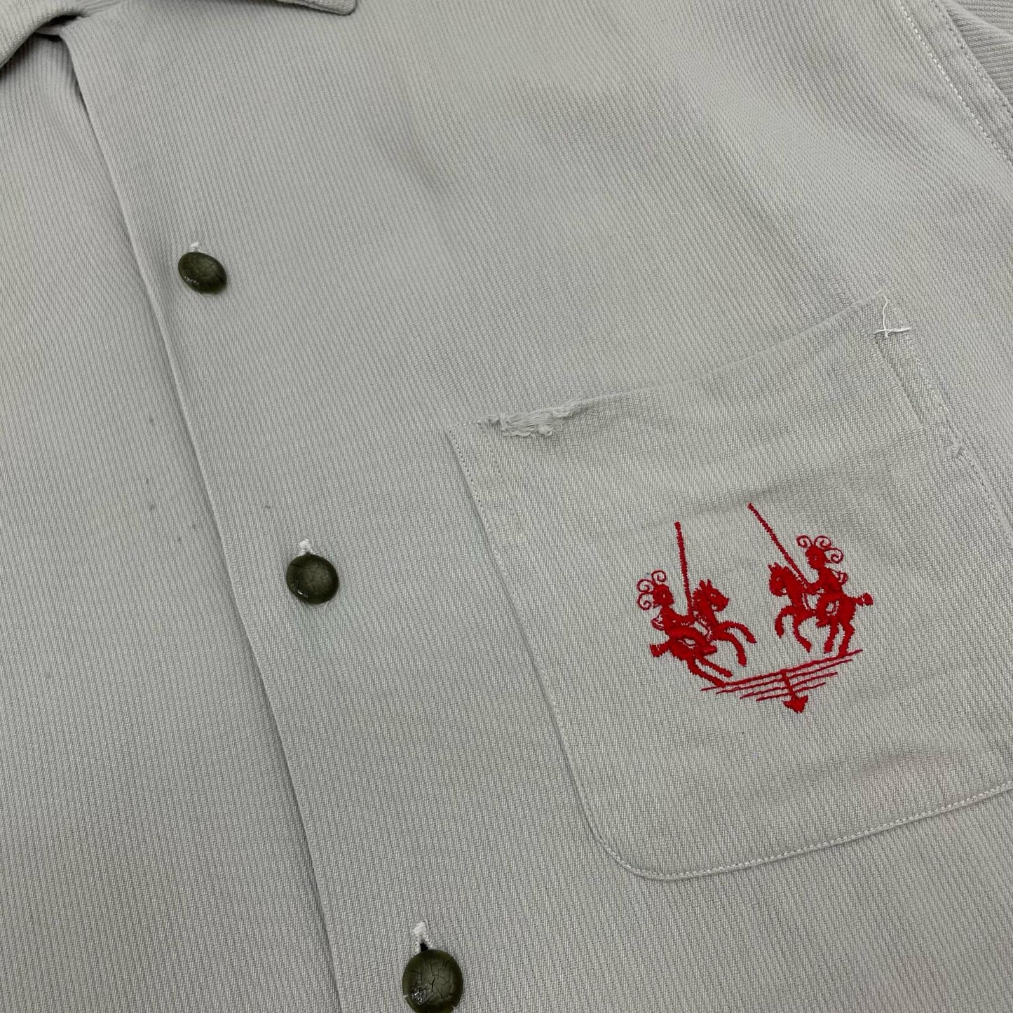 VINTAGE | ビンテージ 長袖シャツ グレー サイズ：L【尾張小牧店】