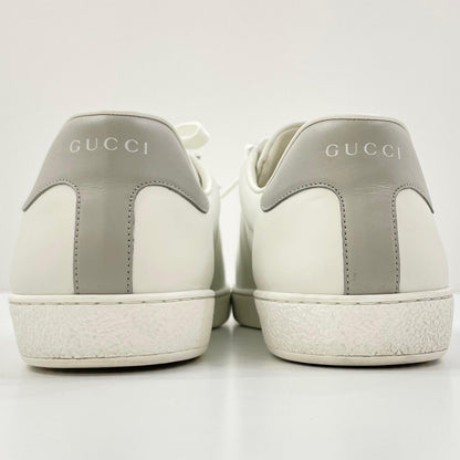 【中古】GUCCI | グッチ ローカットスニーカー エース インターロッキングG 牛革 カーフ 599147 ホワイト【尾張小牧店】