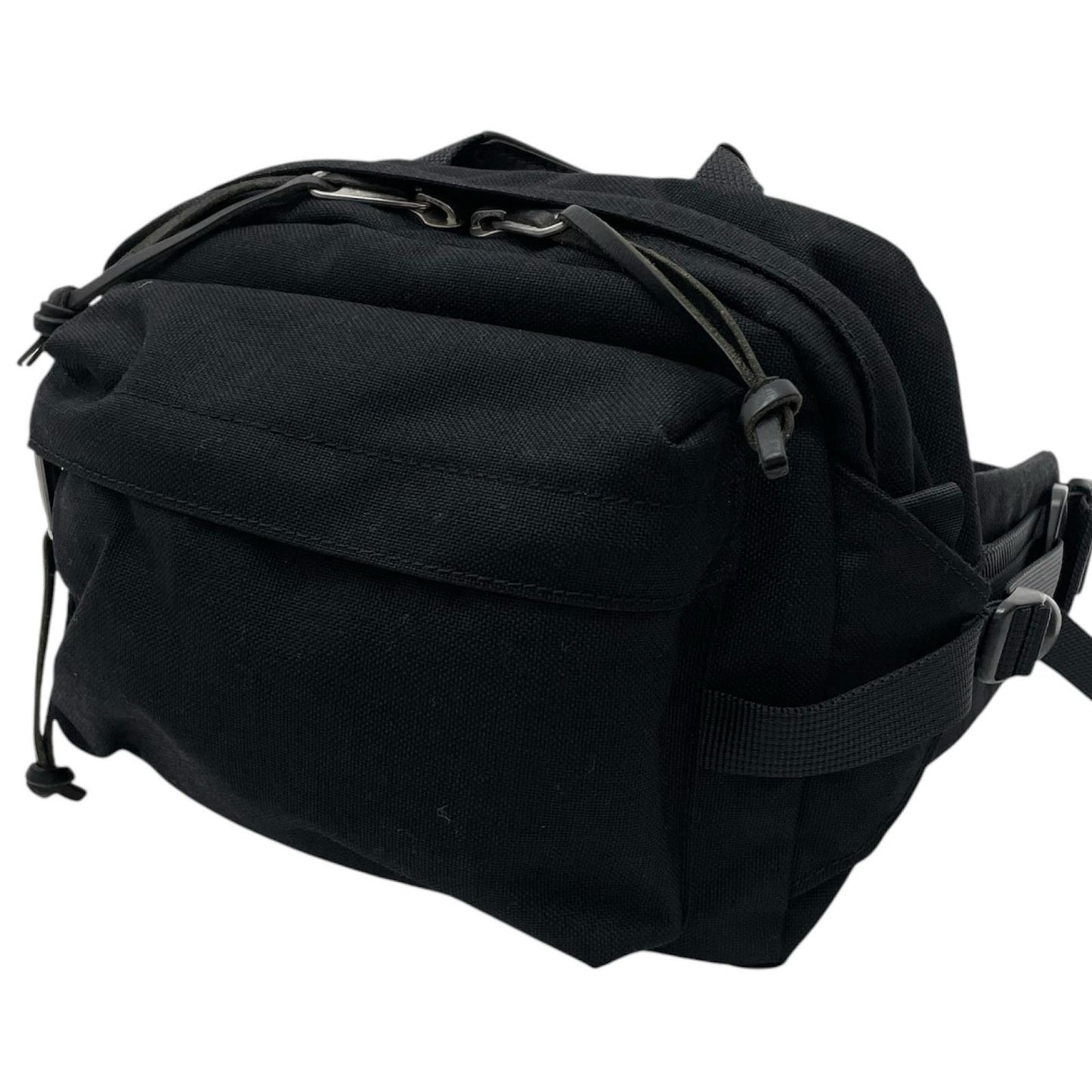 【中古】Aeta | アエタ ウエストバッグ ウエストポーチ　ブラック【尾張小牧店】