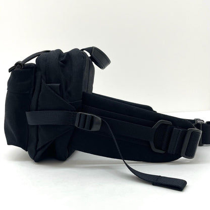 【中古】Aeta | アエタ ウエストバッグ ウエストポーチ　ブラック【尾張小牧店】