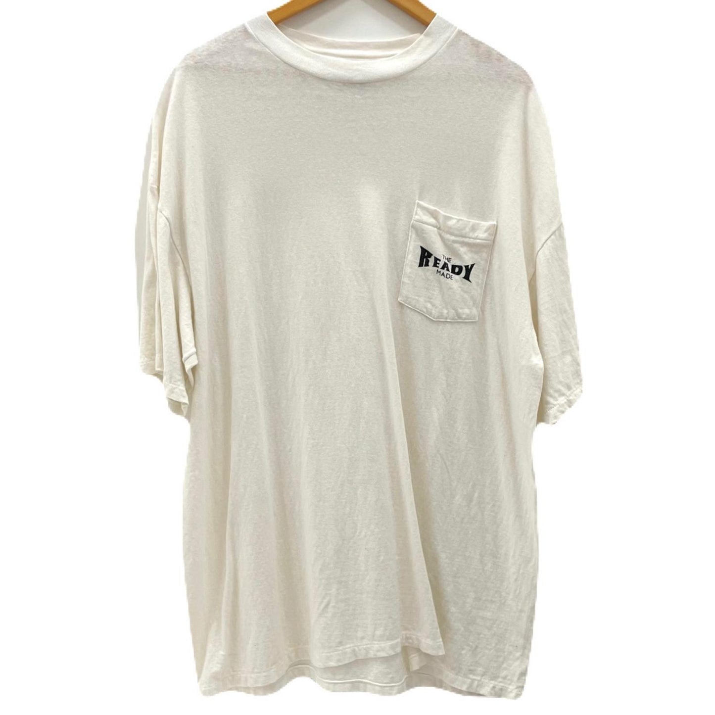 【中古】READYMADE | レディメイド　24SS SS T-SHIRT POCKET/WHITE 半袖Ｔシャツ RE-CO-WH-00-00-277 ホワイト サイズ：XXXL【尾張小牧店】