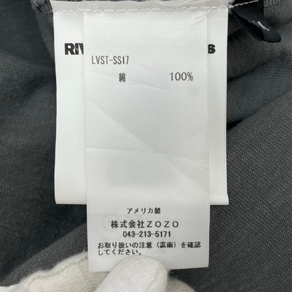 【中古】RIVINGTON roi Rebis(RRR123) | リヴィントン・ロイ・レビス(トリプルアール)　25SS LOVE STUFF TEE 半袖Ｔシャツ LVST-SS17 グレー サイズ：M【尾張小牧店】