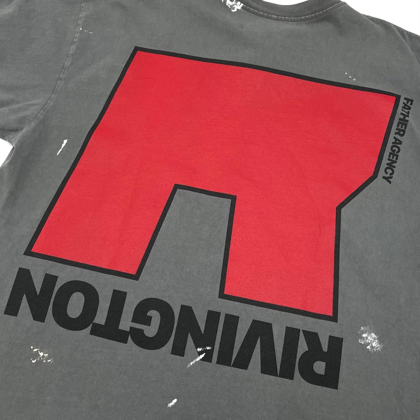 【中古】RIVINGTON roi Rebis(RRR123) | リヴィントン・ロイ・レビス(トリプルアール)　25SS LOVE STUFF TEE 半袖Ｔシャツ LVST-SS17 グレー サイズ：M【尾張小牧店】
