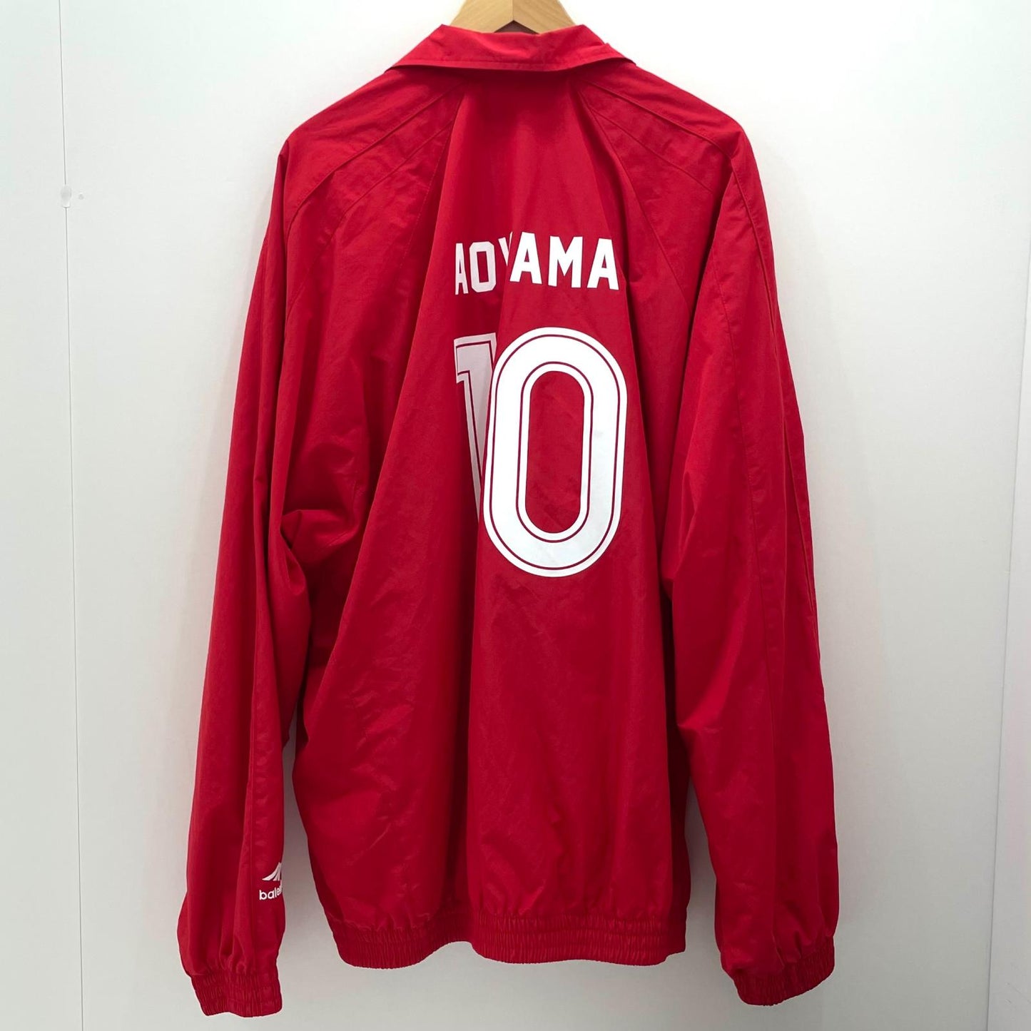 【中古】BALENCIAGA | バレンシアガ ナイロンジャケット レッド サイズ：44【尾張小牧店】