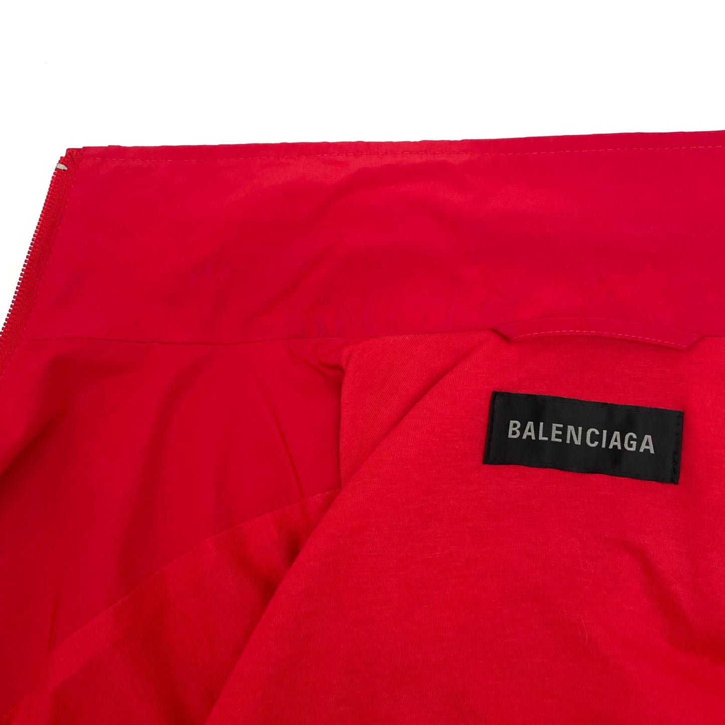 【中古】BALENCIAGA | バレンシアガ ナイロンジャケット レッド サイズ：44【尾張小牧店】