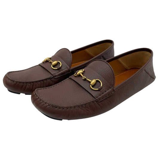 【中古】GUCCI | グッチ ローファー シューズ　548604　ブラウン【尾張小牧店】