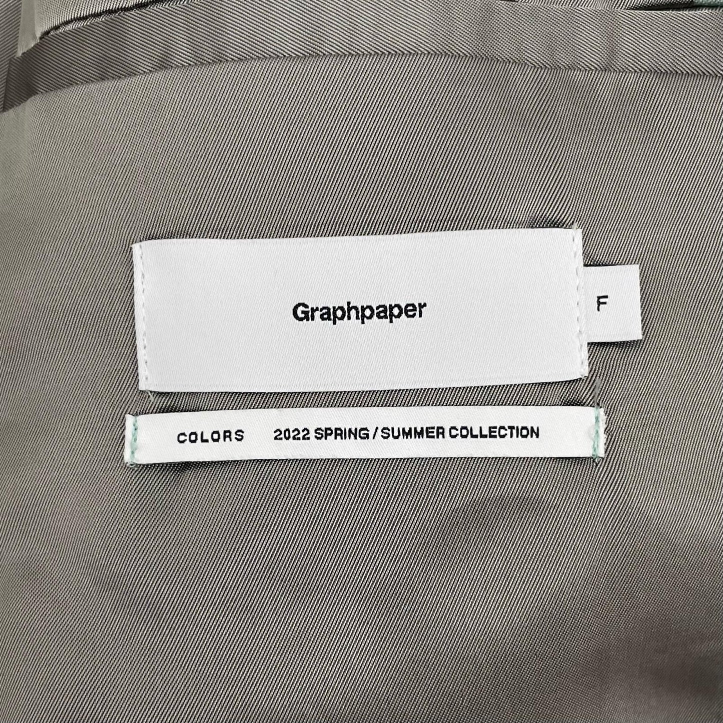 Graphpaper | グラフペーパー Resin Wool Oversized Jacket その他アウター GM221-20049 グリーン サイズ：FreeSize【尾張小牧店】