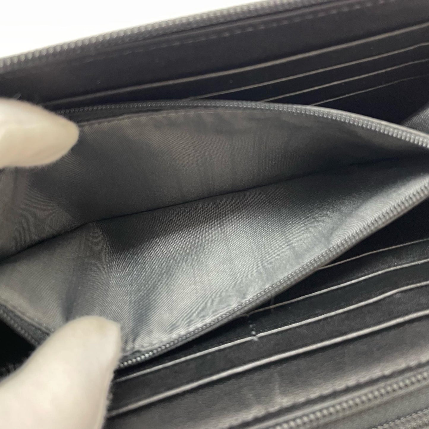 TUMI | トゥミ DOUBLE ZIP AROUND CLUTCH 長財布 ブラック【尾張小牧店】