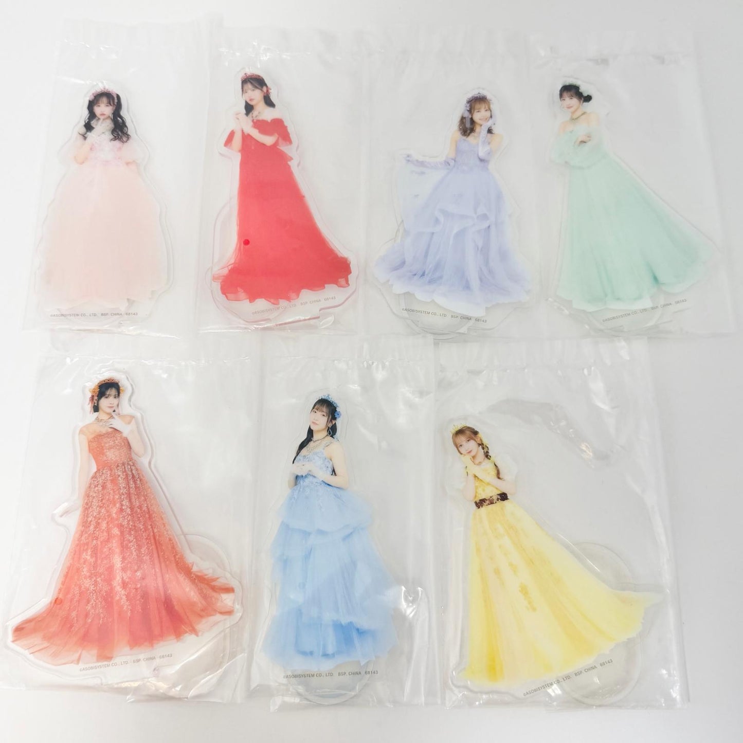FRUITS ZIPPER 一番くじ D賞 アクスタ コンプリートセット 【アイドル】【専】
