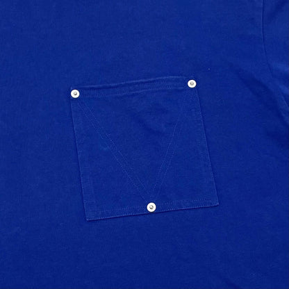 【中古】BOTTEGA VENETA | ボッテガヴェネタ 半袖Ｔシャツ 773598 VKLZ0 ブルー サイズ：S【尾張小牧店】