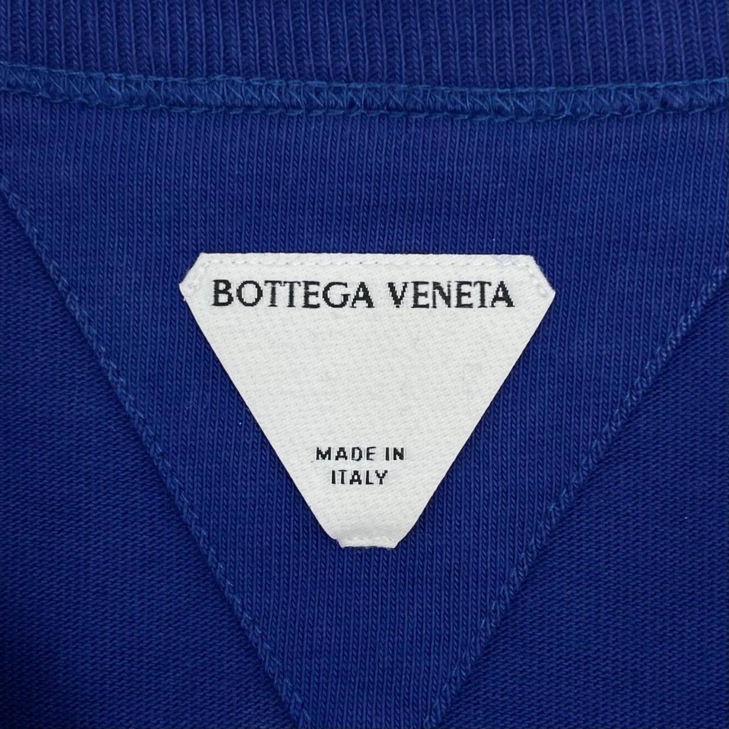 【中古】BOTTEGA VENETA | ボッテガヴェネタ 半袖Ｔシャツ 773598 VKLZ0 ブルー サイズ：S【尾張小牧店】