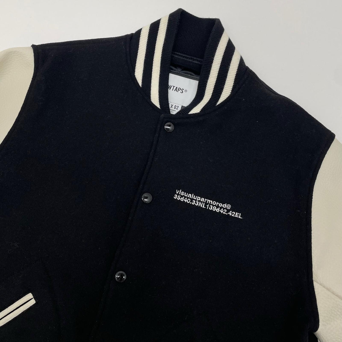 【中古】W)TAPS | ダブルタップス スタジャン ブラック×ホワイト サイズ：2【尾張小牧店】
