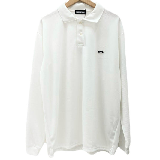 GOD SELECTION XXX | ゴッドセレクショントリプルエックス GX-S25-CS-02 ポロシャツ ホワイト サイズ：XL【尾張小牧店】