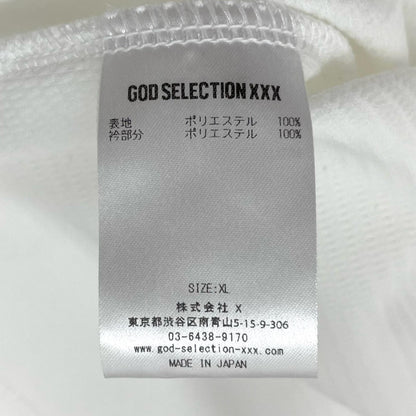 GOD SELECTION XXX | ゴッドセレクショントリプルエックス GX-S25-CS-02 ポロシャツ ホワイト サイズ：XL【尾張小牧店】