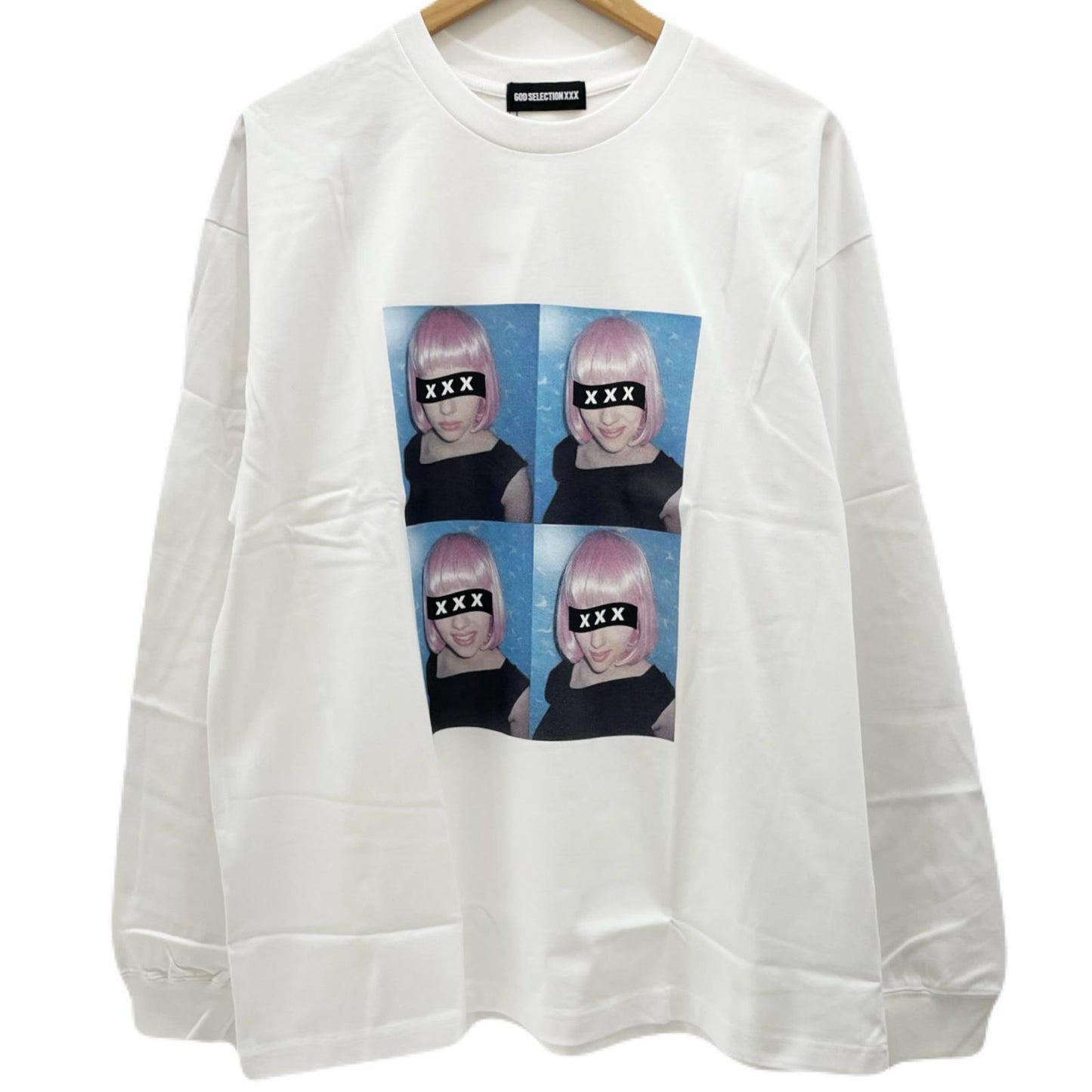 GOD SELECTION XXX | ゴッドセレクショントリプルエックス GX-S25-LT-02 長袖Ｔシャツ ホワイト サイズ：XL【尾張小牧店】