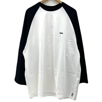 GOD SELECTION XXX | ゴッドセレクショントリプルエックス GX-A25-RT-02 長袖Ｔシャツ ホワイト×ブラック サイズ：XL【尾張小牧店】