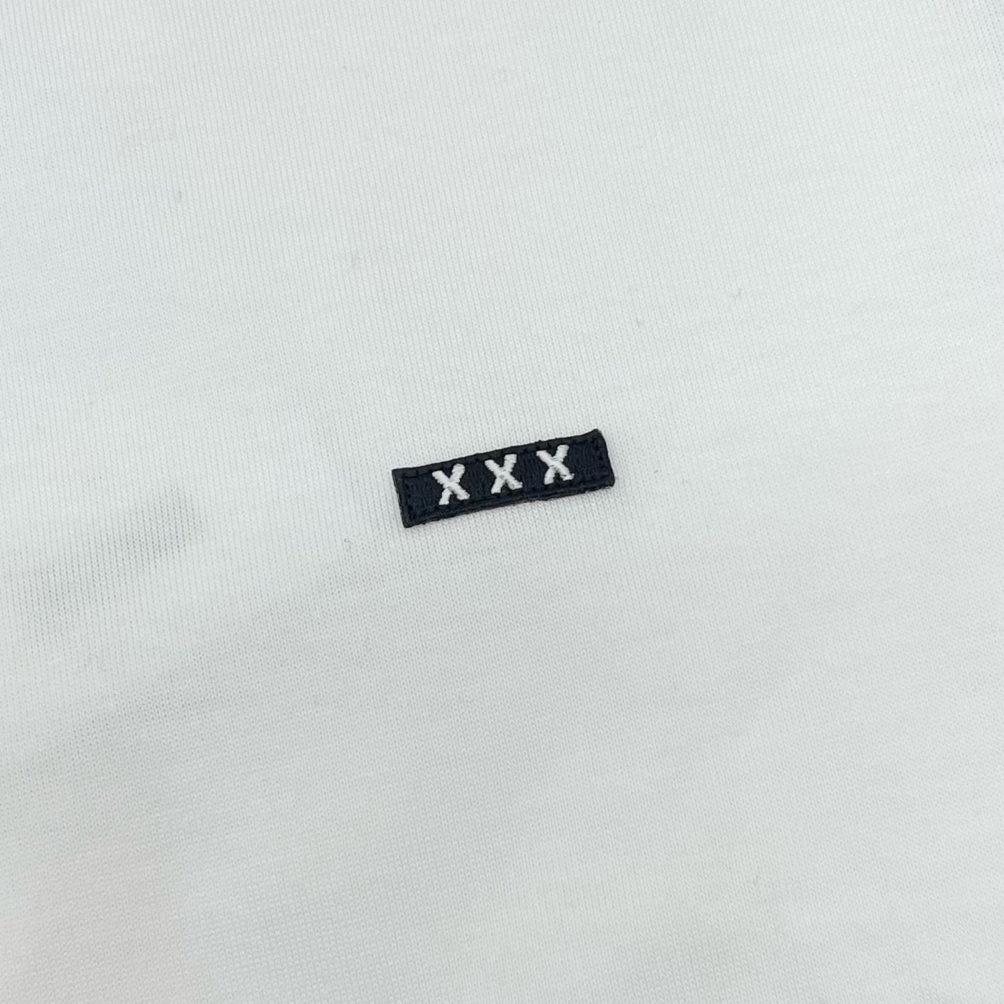 GOD SELECTION XXX | ゴッドセレクショントリプルエックス GX-A25-RT-02 長袖Ｔシャツ ホワイト×ブラック サイズ：XL【尾張小牧店】