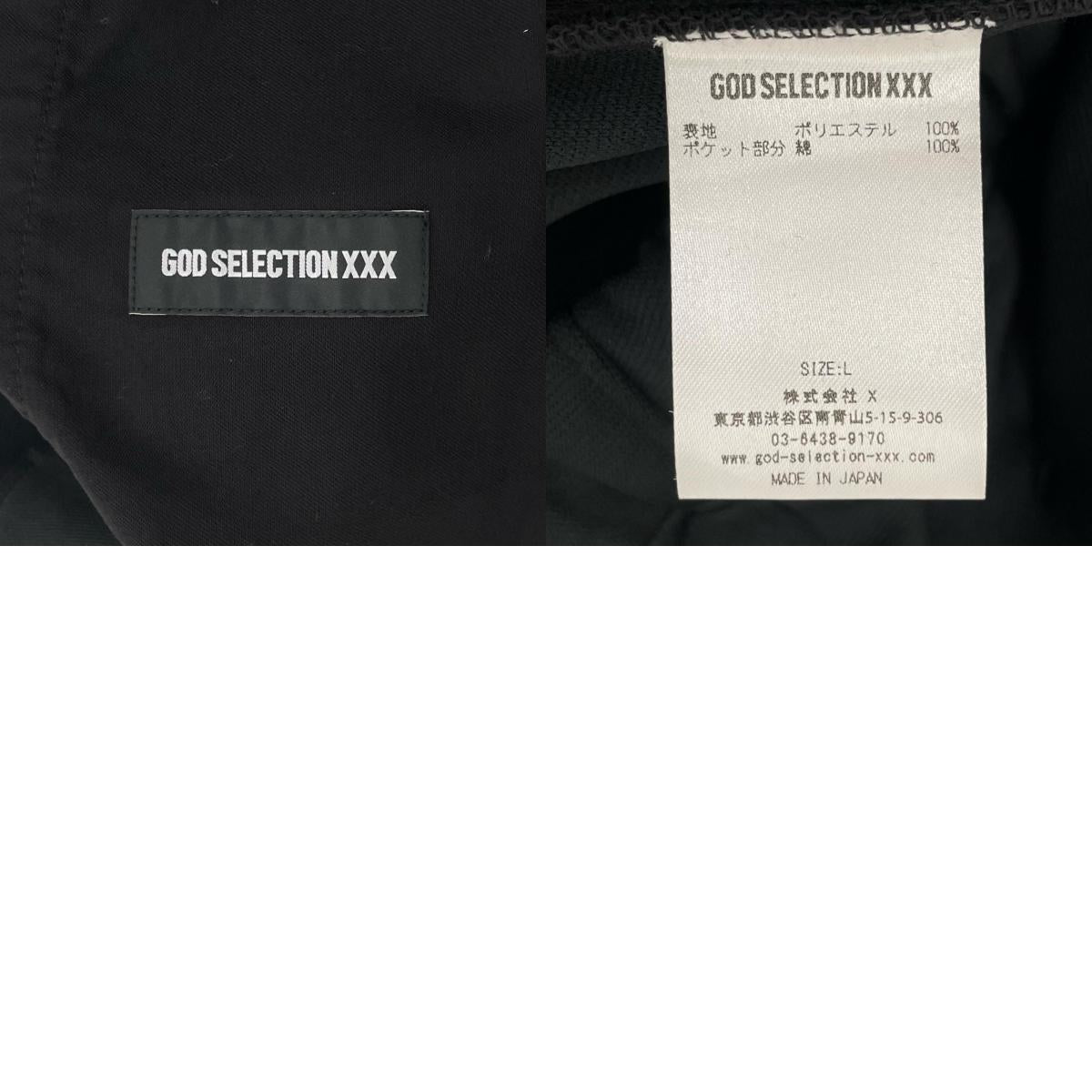 GOD SELECTION XXX | ゴッドセレクショントリプルエックス GX-A24-PT-07 パンツ ブラック サイズ：L【尾張小牧店】