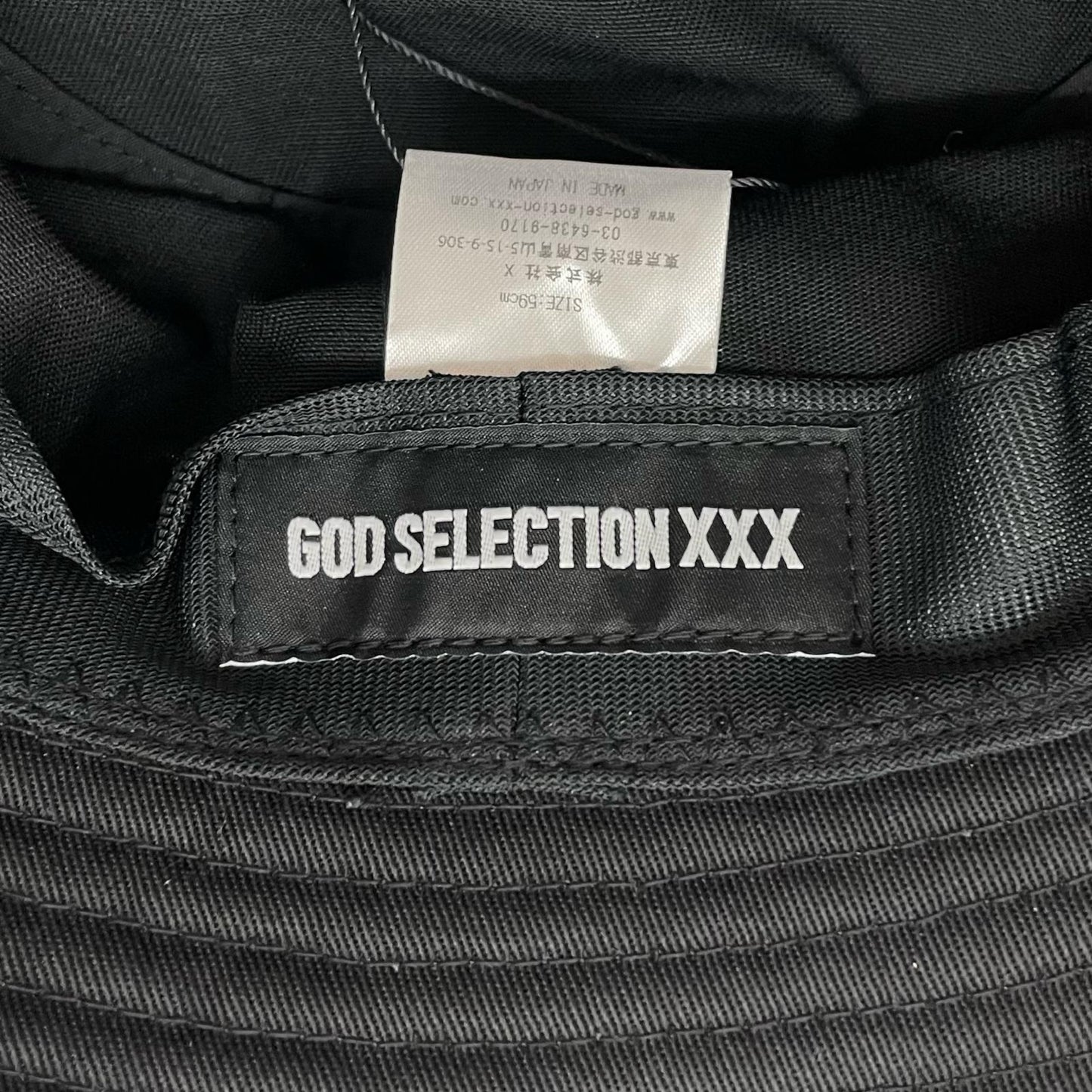GOD SELECTION XXX | ゴッドセレクショントリプルエックス GX-S24-HT-01 ハット ブラック【尾張小牧店】